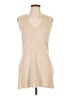 Ellen Tracy Ivory Sleeveless Top Size L - photo 1