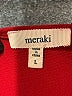 Meraki 100% Polyester Red Short Sleeve Top Size L - photo 7