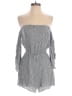 American Eagle Outfitters 100% Viscose Stripes Gray Romper Size S - photo 1