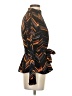 Stella Black Long Sleeve Blouse Size 4 - photo 4