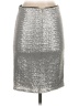 Venus Metallic Silver Formal Skirt Size 4 - photo 2