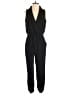 Forever 21 Contemporary 100% Polyester Solid Black Jumpsuit Size S - photo 1