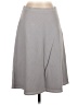 Theory Chevron-herringbone Gray Formal Skirt Size 2 - photo 1