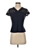 Venus Black Short Sleeve Top Size S - photo 1