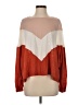 Listicle Red Long Sleeve T-Shirt Size S - photo 1