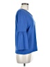 Chico's Blue 3/4 Sleeve Top Size Med (1) - photo 4