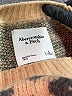 Abercrombie & Fitch Animal Print Tan Pullover Sweater Size L - photo 7