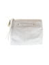 Cynthia Vincent Metallic Silver Clutch One size - photo 1
