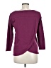 Ann Taylor LOFT Solid Purple Pullover Sweater Size M - photo 2