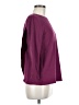 Ann Taylor LOFT Solid Purple Pullover Sweater Size M - photo 4