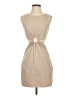 Zara Solid Tan Cocktail Dress Size S - photo 1