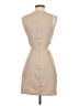 Zara Solid Tan Cocktail Dress Size S - photo 2