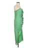 Likely 100% Polyester Green Cocktail Dress Size 4 - photo 4