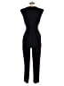 MNG 100% Polyester Solid Black Jumpsuit Size S - photo 2
