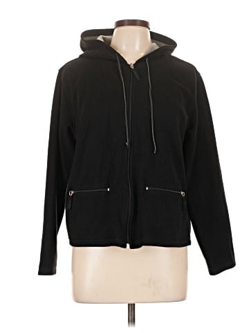 Villager Sport by Liz Claiborne Zip Up Hoodie (view 1)
