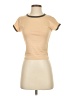 Shein Tan Short Sleeve Turtleneck Size S - photo 1