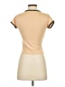 Shein Tan Short Sleeve Turtleneck Size S - photo 2