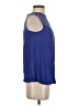 Davi & Dani 100% Rayon Blue Sleeveless Blouse Size S - photo 4