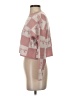 Sincerely Jules Checkered-gingham Pink Pullover Sweater Size S - photo 5