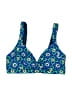 Boden Paisley Blue Swimsuit Top Size 8 - photo 1
