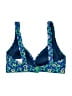 Boden Paisley Blue Swimsuit Top Size 8 - photo 2