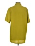 Mantra Solid Green Short Sleeve Button-Down Shirt Size 1 - photo 2