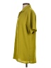 Mantra Solid Green Short Sleeve Button-Down Shirt Size 1 - photo 5