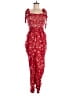 Free People Stars Red Jumpsuit Size M - photo 1