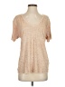 Guess Tan Short Sleeve T-Shirt Size S - photo 1
