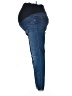 Old Navy - Maternity Solid Blue Jeans Size 8 - photo 5