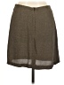 View 100% Polyester Solid Brown Casual Skirt Size 8 - photo 2