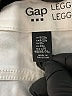 Gap Outlet Metallic Ivory Jeans Size 8 - photo 8