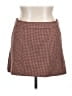A New Day Houndstooth Brown Casual Skirt Size L - photo 1