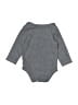 Hb 100% Cotton Gray Long Sleeve Onesie Size 6-9 mo - photo 2