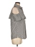 Calvin Klein Stripes Gray Sleeveless Button-Down Shirt Size M (estimated) - photo 4