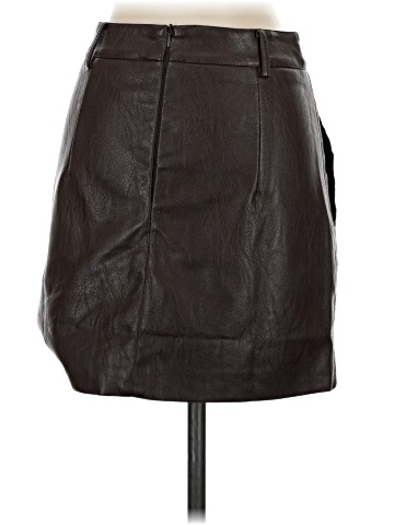 Raga Faux Leather Skirt (view 2)