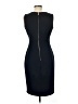 Calvin Klein Solid Black Cocktail Dress Size M (estimated) - photo 2
