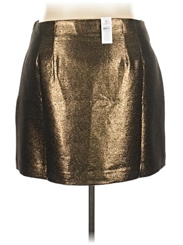 Ann Taylor LOFT Faux Leather Skirt (view 2)