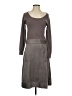 VERTIGO Gray Casual Dress Size XS - photo 1