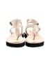 Free People 100% Leather Tan Gold Sandals Size 8 - photo 2
