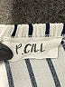 P. Cill Stripes White Romper Size M - photo 4