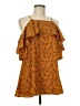 143 story 100% Polyester Orange Sleeveless Top Size M - photo 2