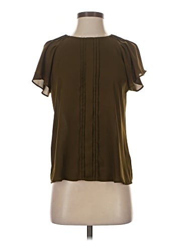 Worthington Short Sleeve Blouse (view 1)