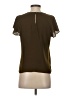 Worthington 100% Polyester Brown Short Sleeve Blouse Size S (petite) - photo 2