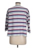 J.Jill Stripes White Pullover Sweater Size M - photo 2