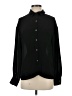T Tahari 100% Polyester Black Long Sleeve Blouse Size S - photo 1