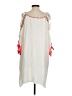 Freeway 100% Rayon White Casual Dress Size S - photo 2