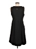 Eddie Bauer Solid Black Casual Dress Size M - photo 2