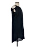 Maple Solid Blue Casual Dress Size S - photo 4
