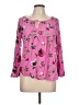 Old Navy Pink 3/4 Sleeve Blouse Size L - photo 1